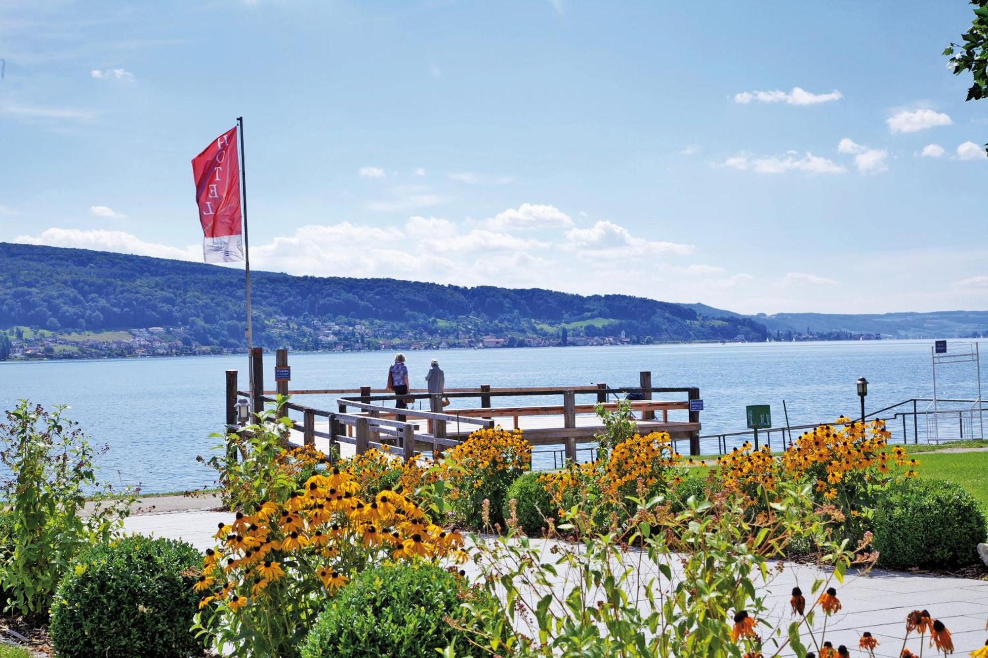 Strandhotel Loechnerhaus Reichenau Esterno foto