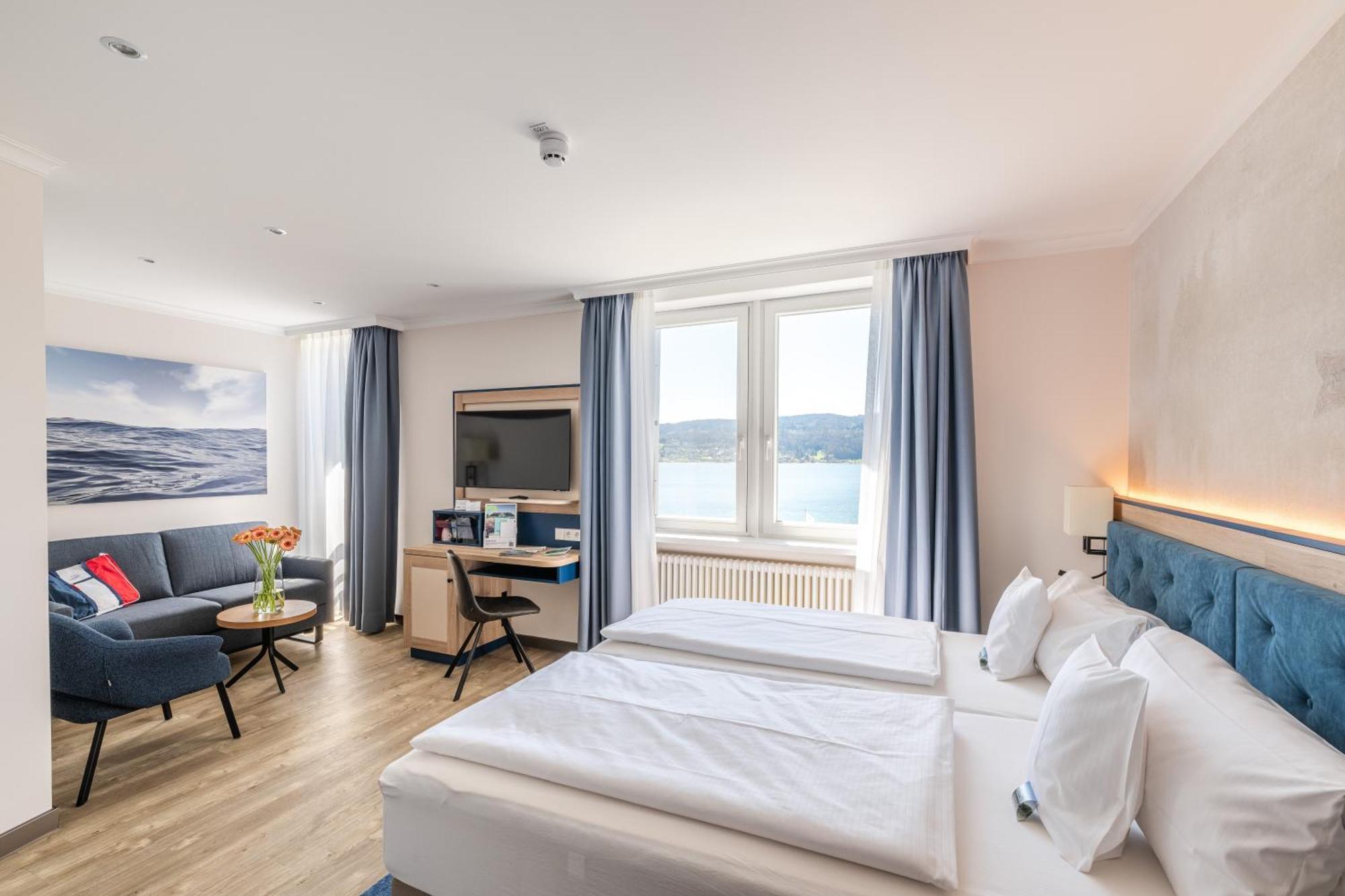 Strandhotel Loechnerhaus Reichenau Esterno foto