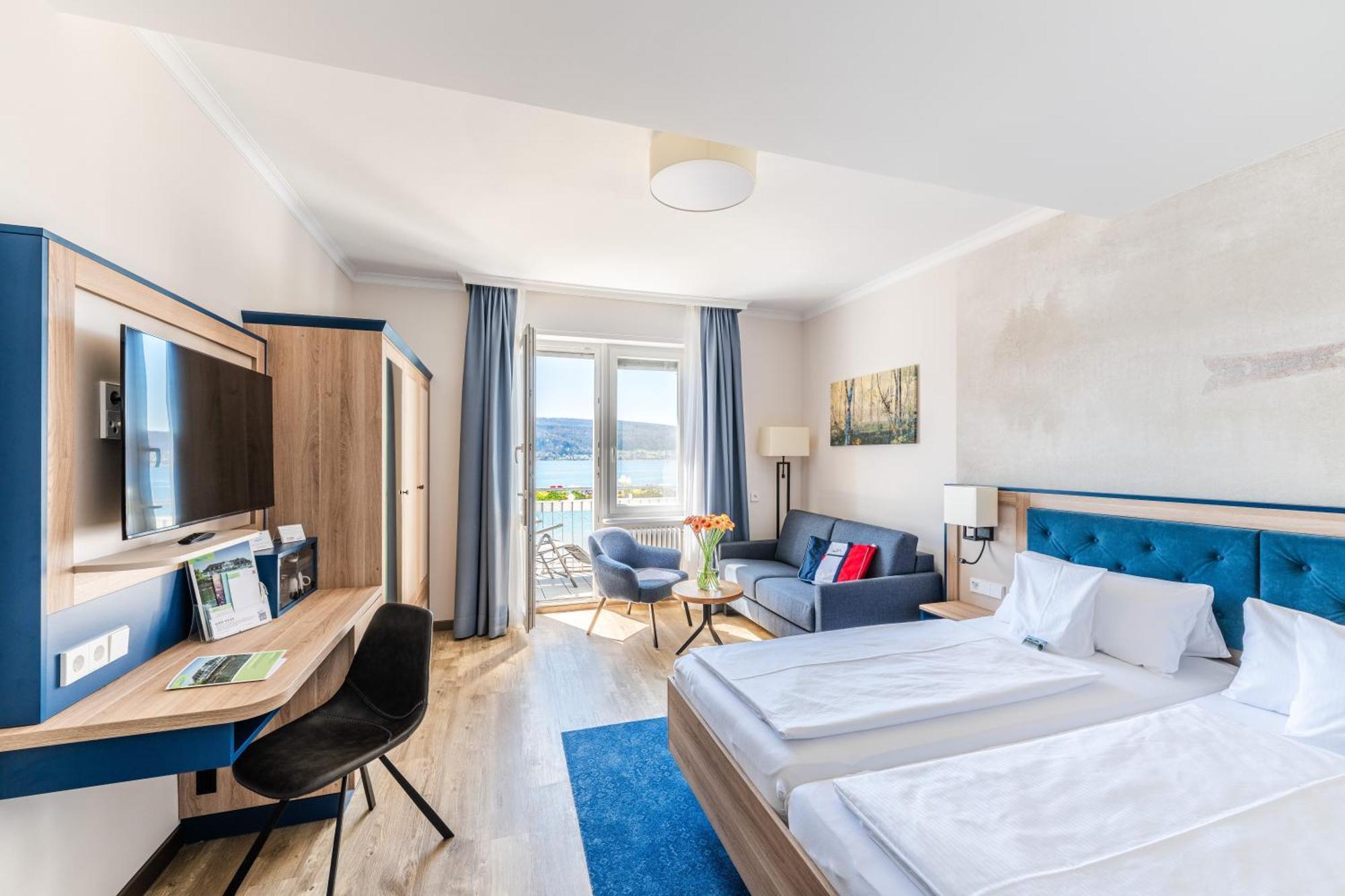 Strandhotel Loechnerhaus Reichenau Esterno foto